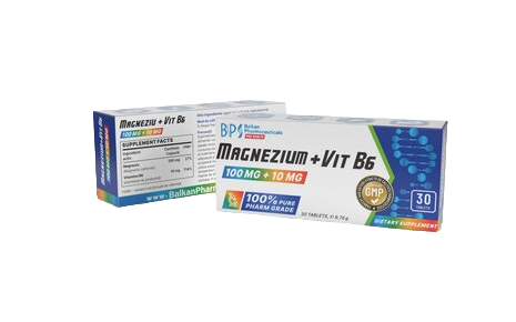Balkan Pharmaceuticals Magnesium + Vit.B6 30Tbl